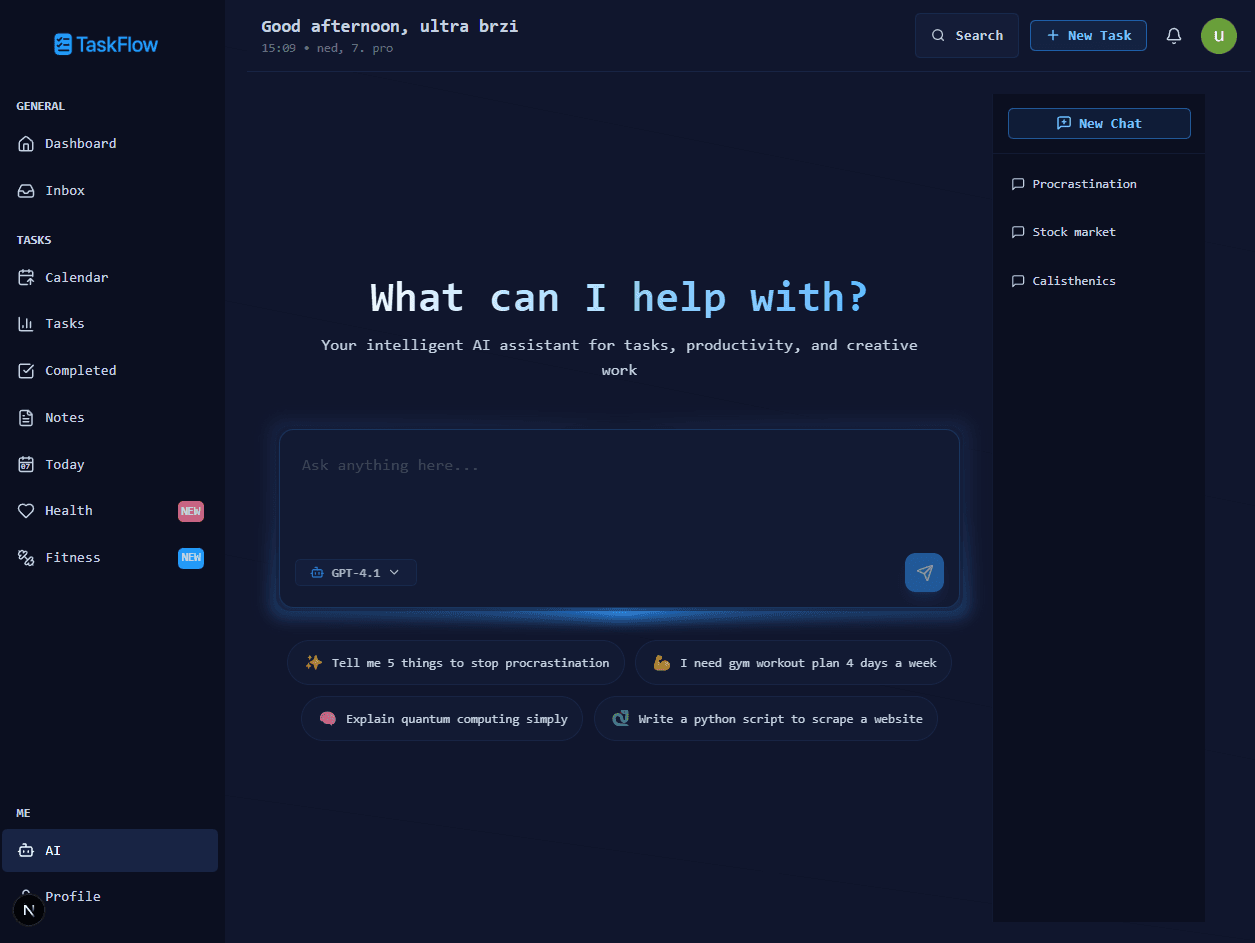 Get super productive with AI.